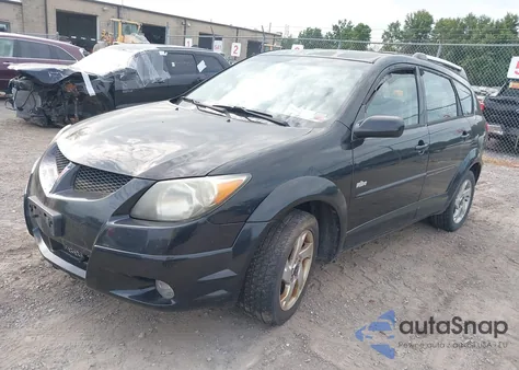 2004 Pontiac Vibe из США, поврежденный, VIN 5Y2SM628X4Z449397
